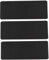 KONTONTY 3 Stk Kleinteile Magnetmatte kleinteileaufbewahrung Magnetische Schraubenmatte Schrauben Speicher Matte Bahnhof Telefon Reparaturset magnetisches Pad magnetische Projektmatte Black