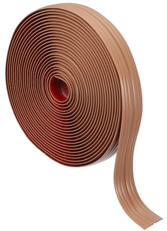 PATIKIL Protecteur D'angle Mur 40mm x 10 Metres, Autoadhesif Protecteur D'angle Mur Protection D'angle Flexible Moulure Angle Interieur Et Exterieur pour Plafond Plan De Travail, Marron