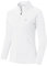 AjezMax Womens 1/4 Zip Long Sleeve Sports Running Yoga Top Quick Dry Yoga Gym Fitness Active T-Shirts White