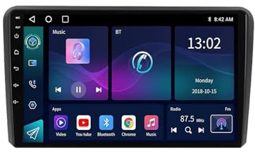 Android 13 2 DIN Car Radio Stereo para Audi A3 8P S3 RS3 Sportback 2003-2012 9 Pulgadas Autoradio con WiFi GPS Rear View Camera RDS FM BT DVR SWC Ventilador de refrigeración(2+32G)