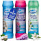 Shake and vac Carpet Carpet Odour Eliminator Pack of 3 - Freshen Your Home with Long-Lasting Scents! (Lily Blossom, Fresh Linen, Floral Garden)