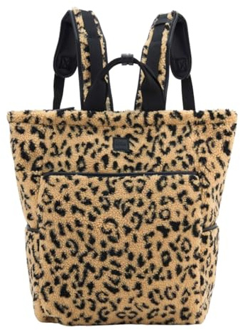 FREDsBRUDER Leder Rucksack Furry Friend Backpack Dotty Leo hellbraun