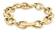 Calvin Klein Gliederarmband für Damen Kollektion SCULPTURED DROPS aus Edelstahl - Erhältlich aus Gold oder Silber