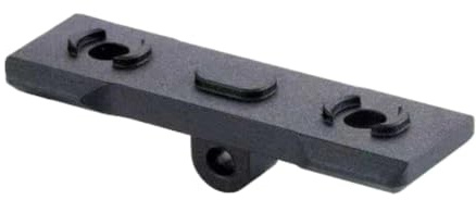 zUpuReRNu Zweibein-Montageadapter, kompatibel mit AR15 MLOK Keymod Handguard Low Profile Picatinny Rail