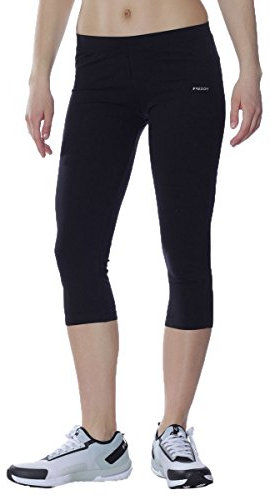 FREDDY stag7ss Leggings Sporthose, Damen, Schwarz, Größe Hersteller: L