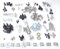 Ultra Set Schrauben Satz Verkleidung Aprilia Sr50 DiTech Morini Motor 2000-2004 + Clipse + Vario A2