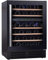 Candy 46 Bottle Dual Zone Wine Cooler - Black