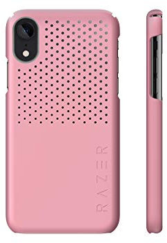 Razer Arctech Slim for iPhone XR Case: Thermaphene & Venting Performance Cooling - Wireless Charging Compatible - Quartz Pink