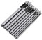 Perforadores de cuero de 10 piezas, juego de perforadores de cuero de 0,5 mm a 5 mm, Sacabocados de golpe perforadores redondos para correas de reloj de cuero, cinturones de correa, papel de lona