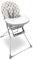 My Babiie MBHC1 Compact Highchair – Ultra Lightweight (5kg), Foldable, Easy Clean, Padded Seat, Footrest, Tray Cup Holder, for Toddler, from 6 Months to 3 Years (15kg) – Elephants