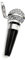 OYZY Ciondolo del Microfono, Gioielli in Argento Sterling 925 Monili di Modo Canta Canzone Bijoux Accessori Regalo for Donna E Uomini