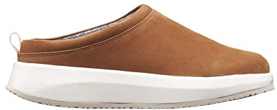 JOYA Riga Curry Brown - Damen Clogs mit weichem und warmem Futter - 37