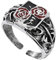 XJruixi Japan Anime Attack on Titan Enamel Ring for Fans Adjustable Fashion Ring Vintage Punk Cosplay Jewelry Cool Fans Souvenir Gift
