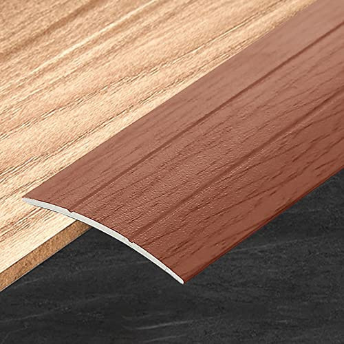 Doorway Vinyl Flooring Threshold Strip, Home Laminate to Tile Edging Trim Strip, Hotel Apartment Office Cuttable Grain Strip 90 cm Long (Style : Style1)