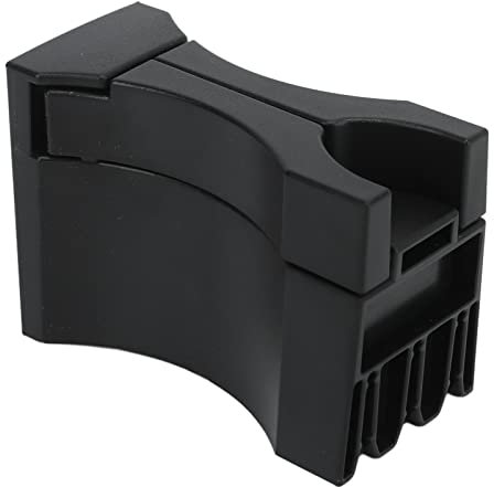 KIMISS Car Cup Holder Insert Divider Center Console Cup Holder Insert Divider 55633 60040 Black Divider Cup Holder Insert Replacement For Land Cruiser Prado 120 2002‑2009