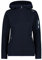 CMP - Damen-Knit-Tech-Jacke mit fester Kapuze, B. Blau-Kristallblau, 50