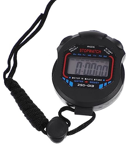BESPORTBLE Digital Wecker Stopuhr Digital Mit Timer Stoppuhr Handstoppuhr LCD Stoppuhr Chronograph Ruiting Digitale Stoppuhr Sport Stoppuhr Kinder