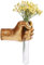 Gold Wandvase mit Händen, Wanddekoration, Handskulptur, hängende Wandvase für einzigartige Dekoration in Wohnzimmer, Eingang und Zimmer, Wandstatue, Handwandkunst-Dekor, Wall Decor und Deko Wand