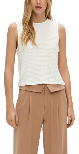 QS Ärmelloses Top aus Jacquard