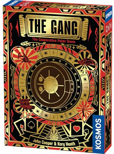 Thames & Kosmos The Gang Card Game | Cooperative Poker-Inspired Strategy Game | Fun Family Game Night Pick | For Kids & Adults Age 10+ | 3–6 Players | Fast-Paced Group Game