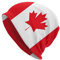Melbrakin Canada Flag Beanie Hat Knit Cap Fisherman Beanie Cap Knitted Hats Slouchy Skull Caps Headwear for Women Men