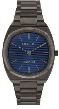 Breil TW2062 Collezione BSW 6.5, Orologio Uomo, Cronografo in Acciaio Discreto e Minimal, Spessore Slim, Cassa 38 mm, Chiusura Déployante, Lunghezza Regolabile
