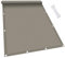 Sonnensegel Sonnenschutz 1.5 x 2.5 m, Wasserdicht 98% UV Schutz Zaunblende Sichtschutz inkl Befestigungsseile für Garten Terrasse, Taupe
