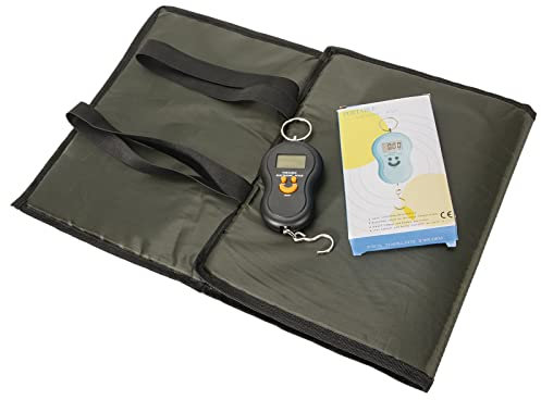 Ranuw Abhakmatte Zum Karpfenangeln Mit Waage Faltbare Gepolsterte Landematte Fischausrüstung Wiegeschlingen Matte Angelzubehör Fischausrüstung Wiegeschlingen Matte Angellandematte