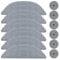 Dxyue Microfiber Mop Pad Replacement for Roborock S8 MaxV Ultra / S8 Max Ultra Robot Vacuum Cleaner 6 Pack Mop Cloth with Dual Sonic Vibrations Modules, 6 Pack Edge Mop Pads