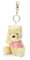 Disney Store Official Peluche porte-clés Winnie l'Ourson, 11 cm/4, ours jaune avec porte-clés amovible, convient aux enfants à partir de 1 an