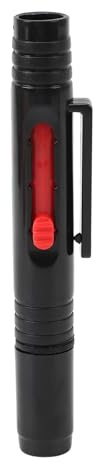 Jelquix Lens Cleaning Pen, Dual Sided Camera Screen Cleaning Tool with Dusting Brush and Non Liquid, for LCD Display Sensors DSLR Camera, Binoculars, Telescopes, Smartphones