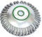 CHM GmbH Unkrautbürste Motorsense Freischneider 200 x 25,4 mm bis 3 PS geeignet