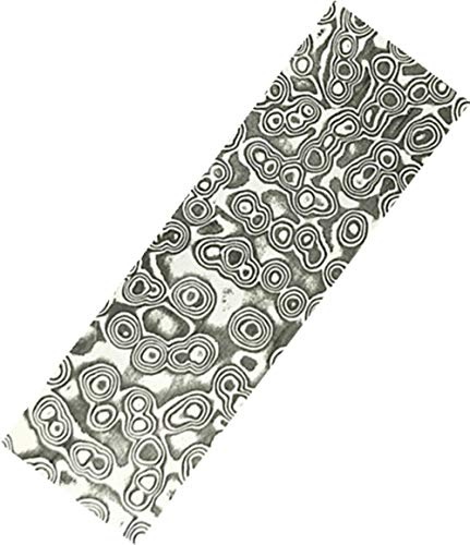Aibote VG10 Custom Handmade Damascus Stainless Steel Billet Bar Blank Blade for Knife Making|Jewelry Making|Cutlery Making and for Other Making Purpose (E,250x35x4mm)