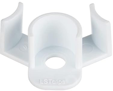 AirTech Home Automation - LSTclips, Low-Stress Training Clips, Plant Stem Trainer, LST Clip for Plant Support, White, M Size, Indoor/Outdoor