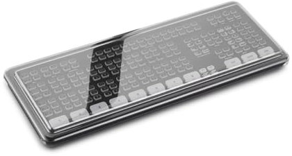 Decksaver Cover für Blackmagic Design Atem Mini Extreme - Strapazierfähige Polycarbonat Hülle in geräucherter, klarer Farbe, hergestellt in Großbritannien