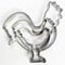Selecto Bake 3-teiliges Bauernhof-Hahn-Ausstecher-Set aus Edelstahl Keksstempel Sandwich-Ausstecher Fondant-Kuchenform Kekspresse