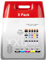 HALLOLUX PGI-580 XXL CLI 581 XXL Multipack Druckerpatronen für Canon 580 581 Patronen PIXMA TS8150 TS8250 TS705 TS6250 TS8151 TS6151 PGBK Schwarz Cyan Magenta Gelb, 5er-Pack