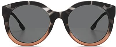 KOMONO Ellis Sundown Unisex Runde Bio-Nylon-Sonnenbrille für Damen und Herren mit UV-Schutz und kratzfesten Gläsern