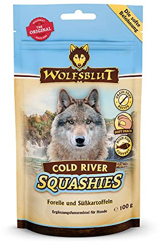 Wolfsblut - Cold River Squashies - Hundesnack - 8 x 100 g - Snack
