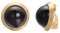 Vissen Boucle d'oreille Clip Femme Ronde Noir Perle Non Percées 18mm Pince Oreilles Plaqué or Valentin Bijoux