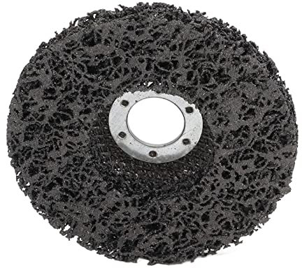 Sverniciatore, Disco Per Sverniciatura 4,5 Pollici/115 Mm, Nero, Impermeabile, Resistente alla Ruggine, a Basso Rumore, Disco Per Rimozione Vernice Per Acciaio Inossidabile, Acciaio Dolce, Alluminio,