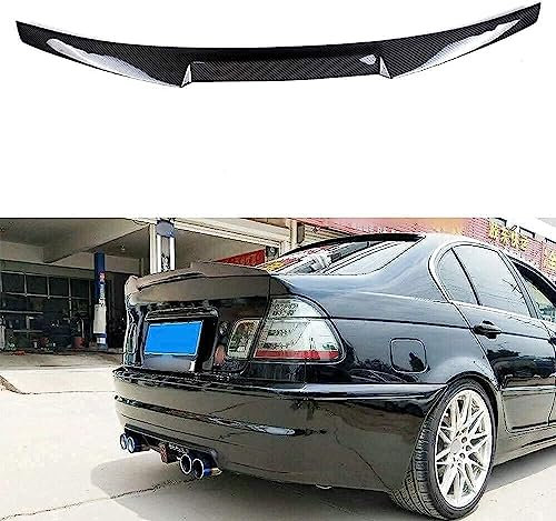Auto Heckscheibe Spoiler für BMW E46 320I 328I 335I Limousine 1998–2005, Heckspoiler Flügel Lippe Spoiler Original Kofferraumspoiler Auto Dekoration Zubehör