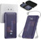 10000mAh Portable Charger with AC Wall Plug,Q Slim USB C Fast Charging Power Bank,5 Output External Battery Pack with Built-in 3 Cables Compatible with Different Kinds of mobilephone, Tablet…