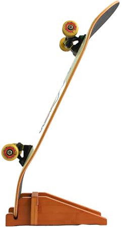 COR Surf Bambus Skateboard Halterung Skateboard Ständer Skateboard Rack Skateboard Zubehör für tragbare Aufbewahrung und Präsentations by