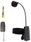 Perfeclan Micro d'instrument, portée de 30M, Microphone de Saxophone Portable Stable, Plug and Play pour les performances sur scène, trompettes de guitare, 1 en 1