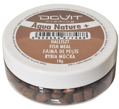 Dovit Aqua Nature + Wafters 8mm Karpfenfutter Grundfutter Boilie Pellets (Fischmehl)