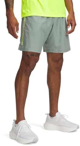 Under Armour Tech Woven Wordmark Short gruengelb, 2XL Herren