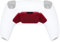 eXtremeRate Tasti Posteriori K1 K2 K3 K4 Back Button Ricambio per RISE4 Remap Kit per ps5 Controller(Non RISE4 Remap Kit Completo)-Senza Scocca Posteriore&Cavi&Scheda Remap-Volcanic Red