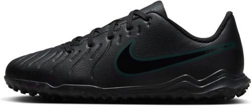NIKE Boys Jr. Tiempo Legend 10 Club Tf Sneaker, Black Deep Jungle Black, 5.5 UK