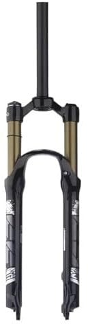 QIUSHIBO Fahrrad Gabel MTB-Gabel Magnesiumlegierung Luftdruckfelge Federgabel 26 27,5 29 Zoll Gerades/konisches Rohr Schnellspanner Fahrradgabel Fahrradgabeln(29Straight Manual3)